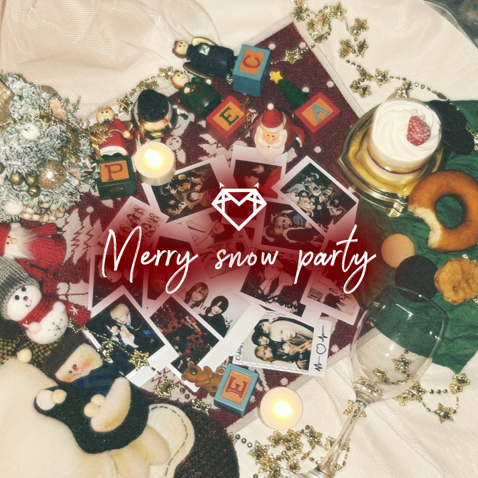 Merry snow party